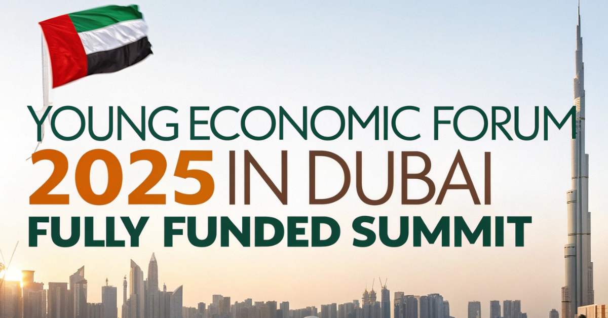 Young Economic Forum YEF 2025 in the UAE (Fully Funded)