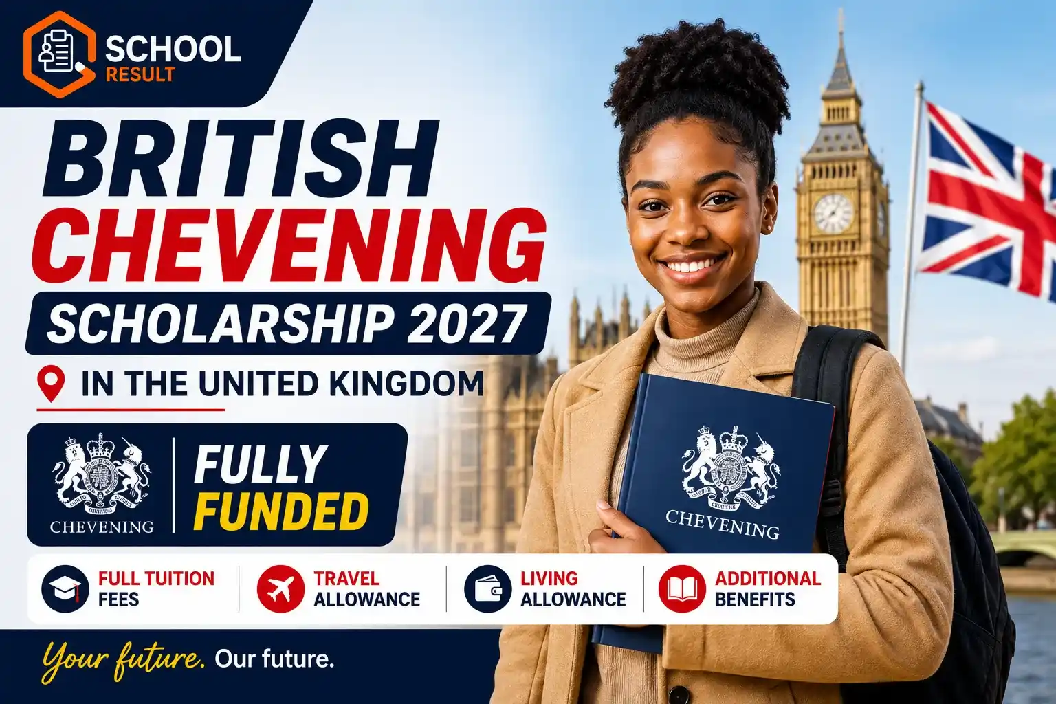 British Chevening Scholarship 2027 in the United Kingdom (Fully Funded)