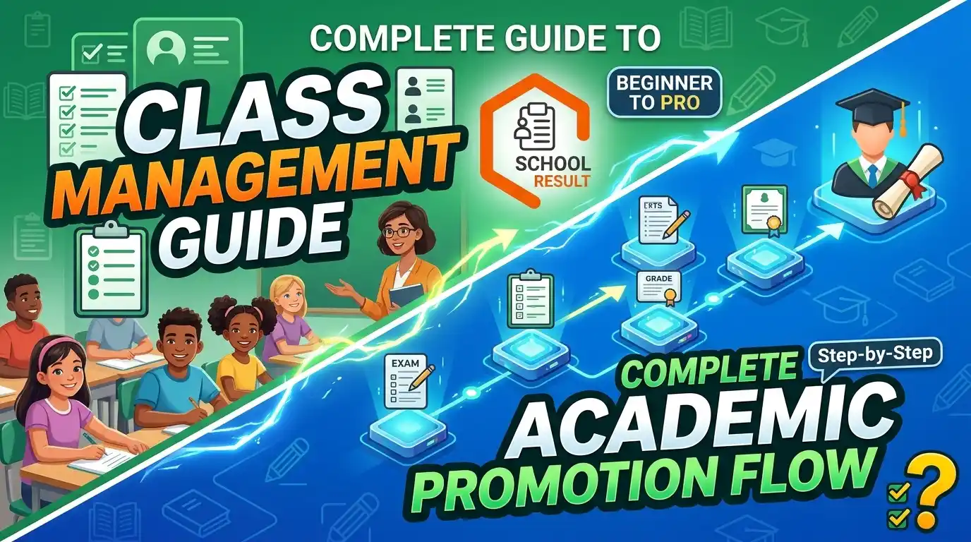 Complete Guide to Class Management & Academic Promotion Flow