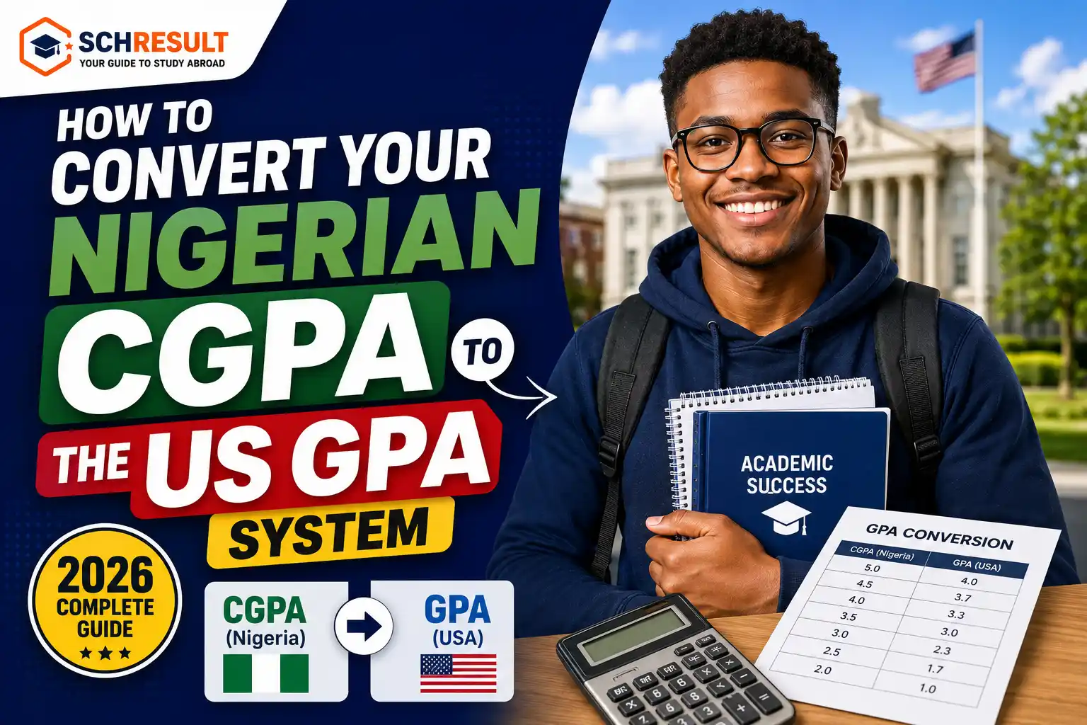 How to Convert Your Nigerian CGPA to the US GPA System (2026 Complete Guide)