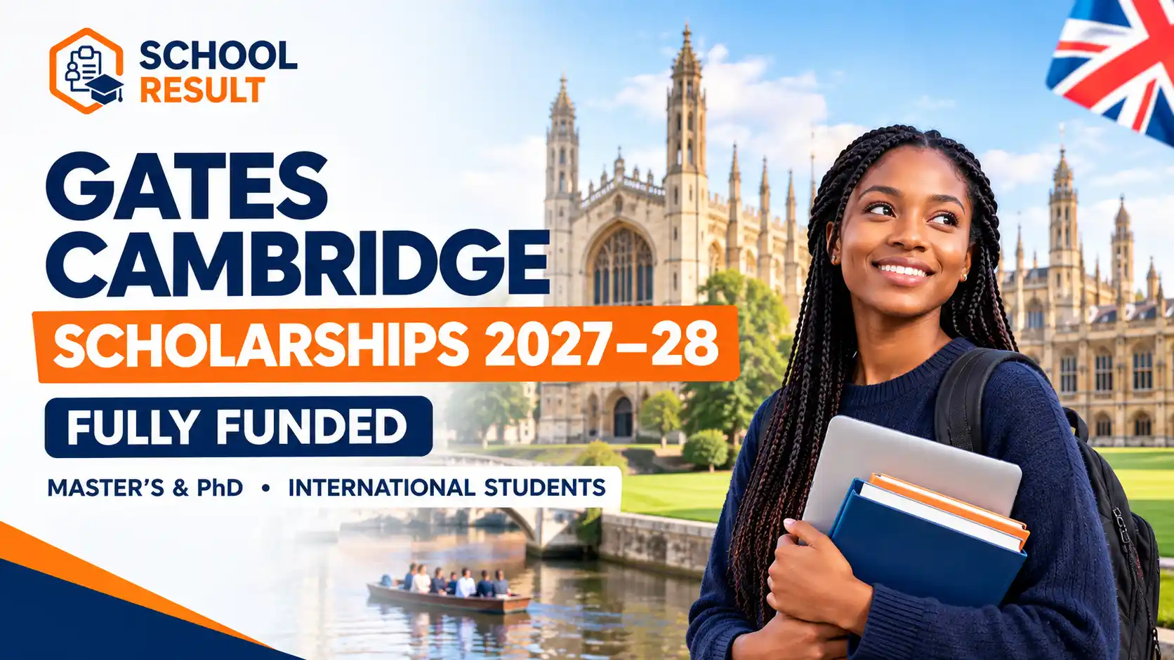 Gates Cambridge University Scholarships 2027–28 – Fully Funded Masters & PhD for International Students