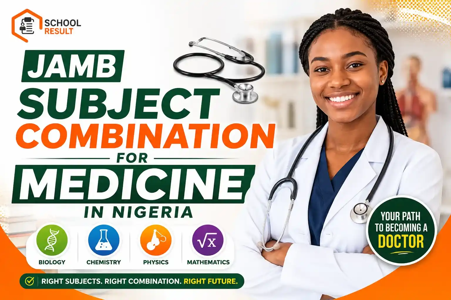 JAMB Subject Combination for Medicine in Nigeria