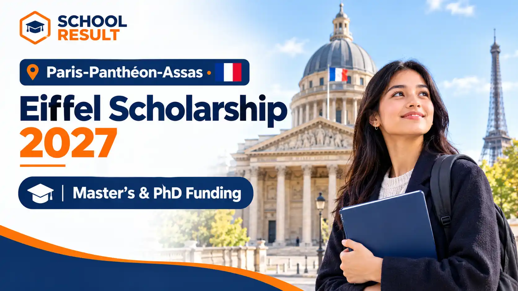 Paris-Panthéon-Assas Eiffel Scholarship 2027 in France: Master's and PhD Funding